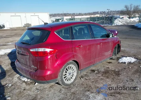 2014 Ford C-Max Hybrid Sel from USA, damaged, VIN 1FADP5BU1EL504370